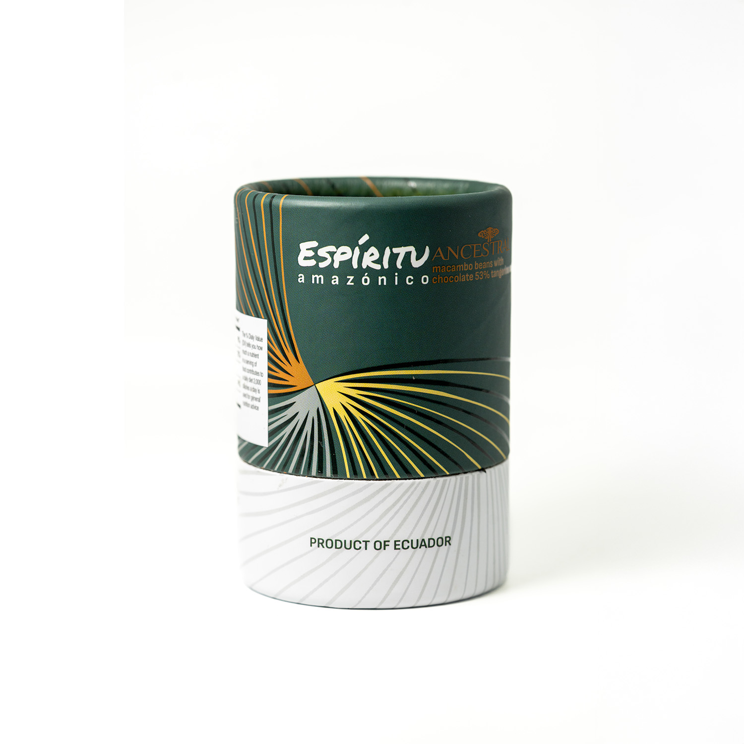 Espíritu Amazónico: snack de macambo+mandarina+chocolate 53%+sal - Imagen 3