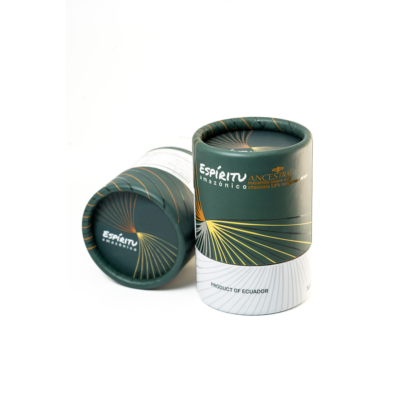 Espíritu Amazónico: snack de macambo+mandarina+chocolate 53%+sal - Imagen 2