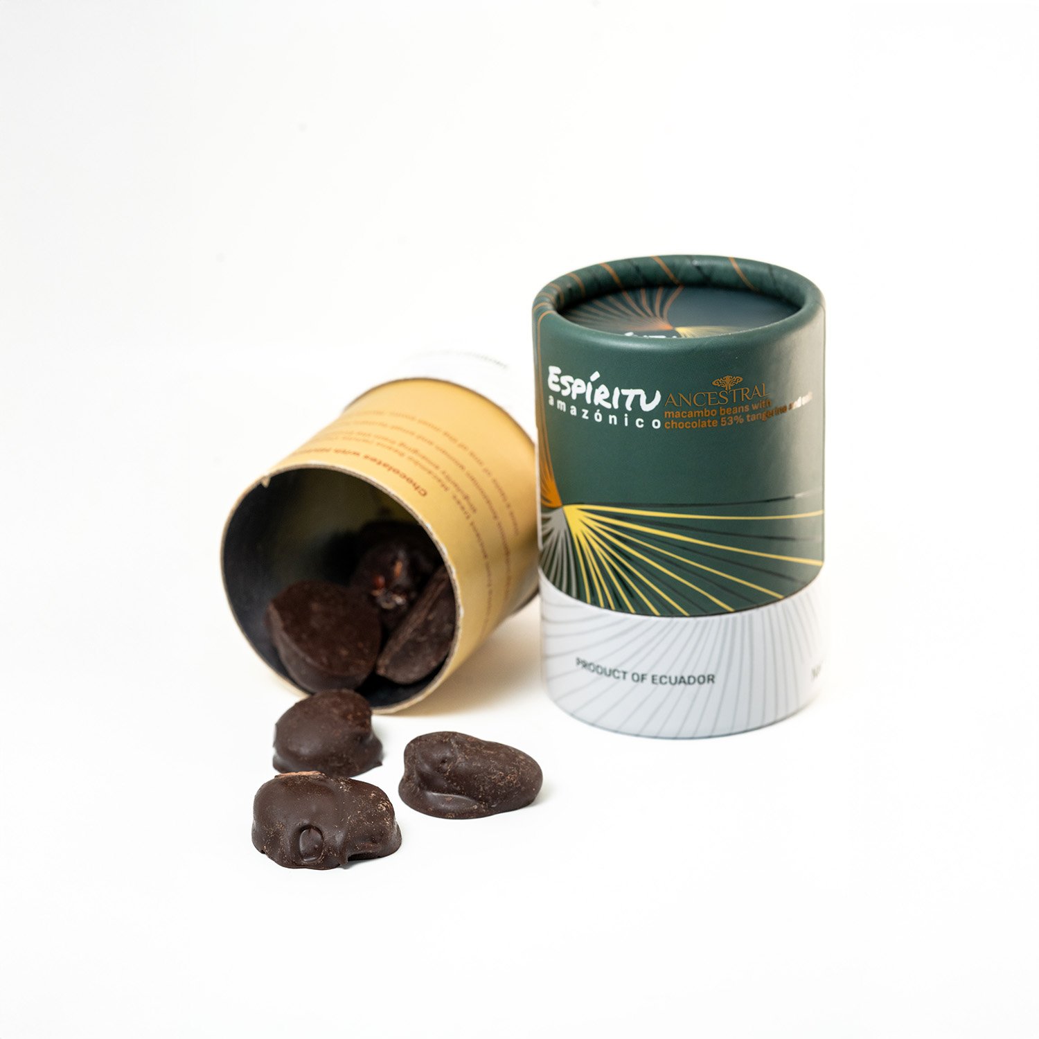 Espíritu Amazónico: snack de macambo+mandarina+chocolate 53%+sal - Imagen 4