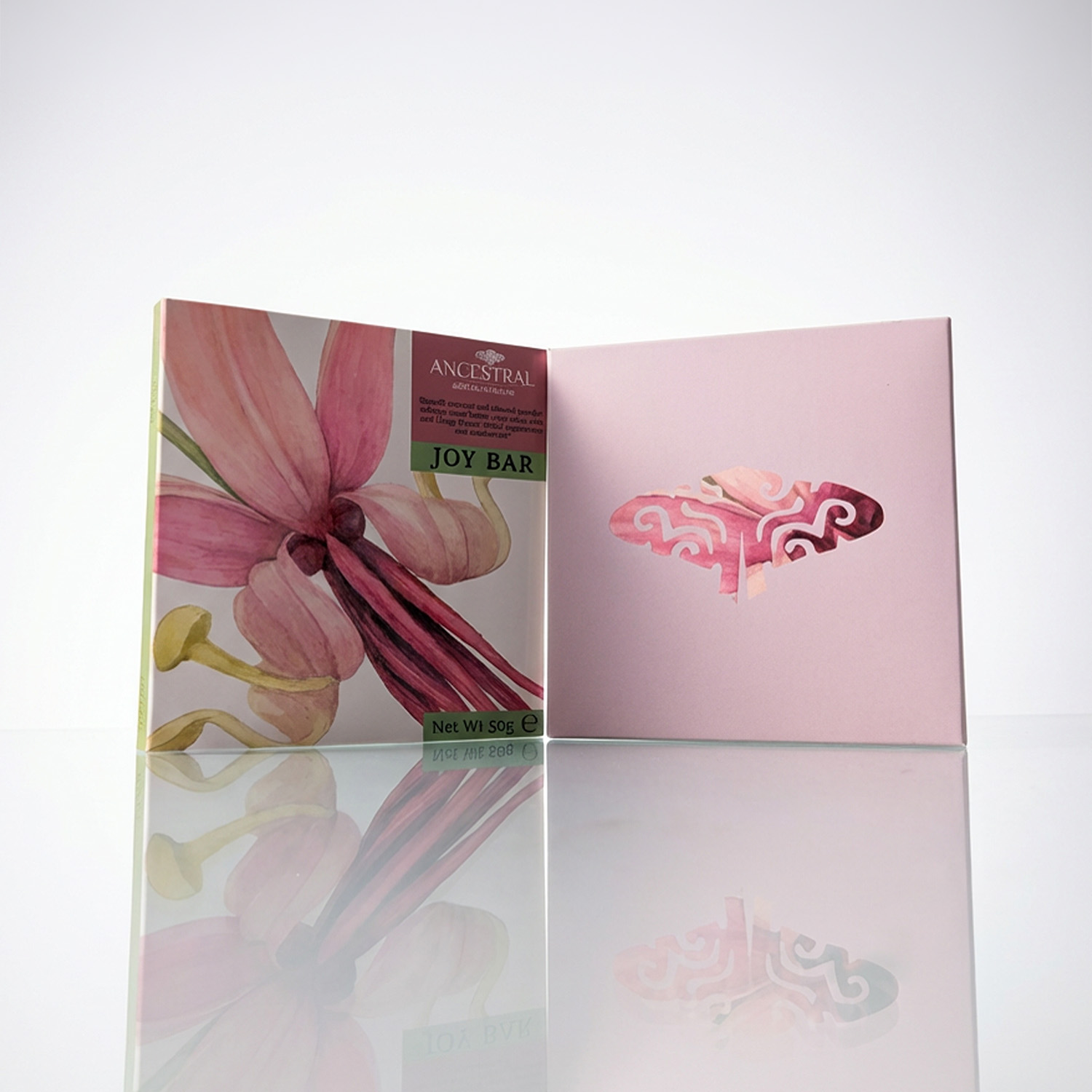 Joy Bar: Chocolate blanco+Frambuesa+Macambo+Arándano - Imagen 2