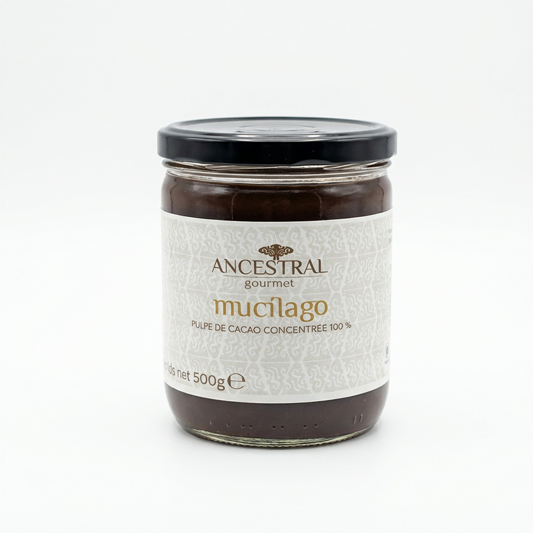 Mucílago: Extracto de pulpa de cacao